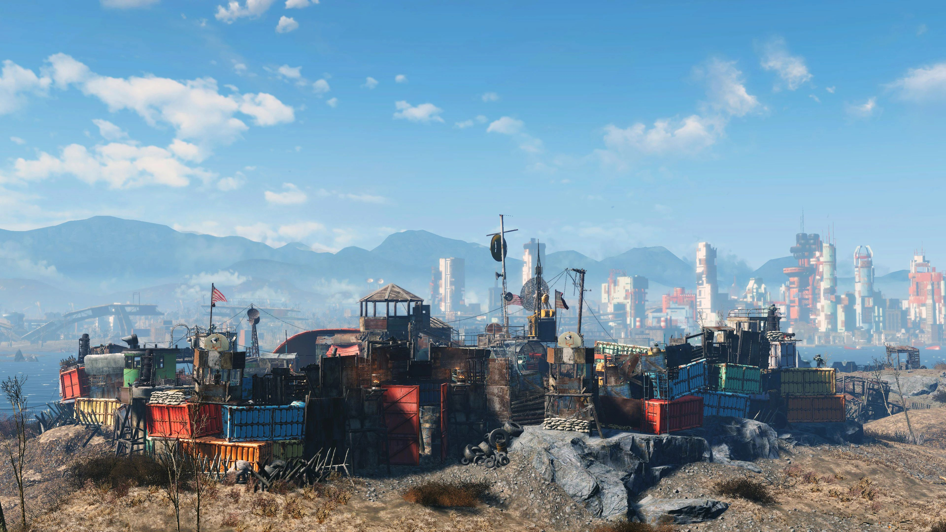 Fallout 4 sims settlement 2 ru фото 50