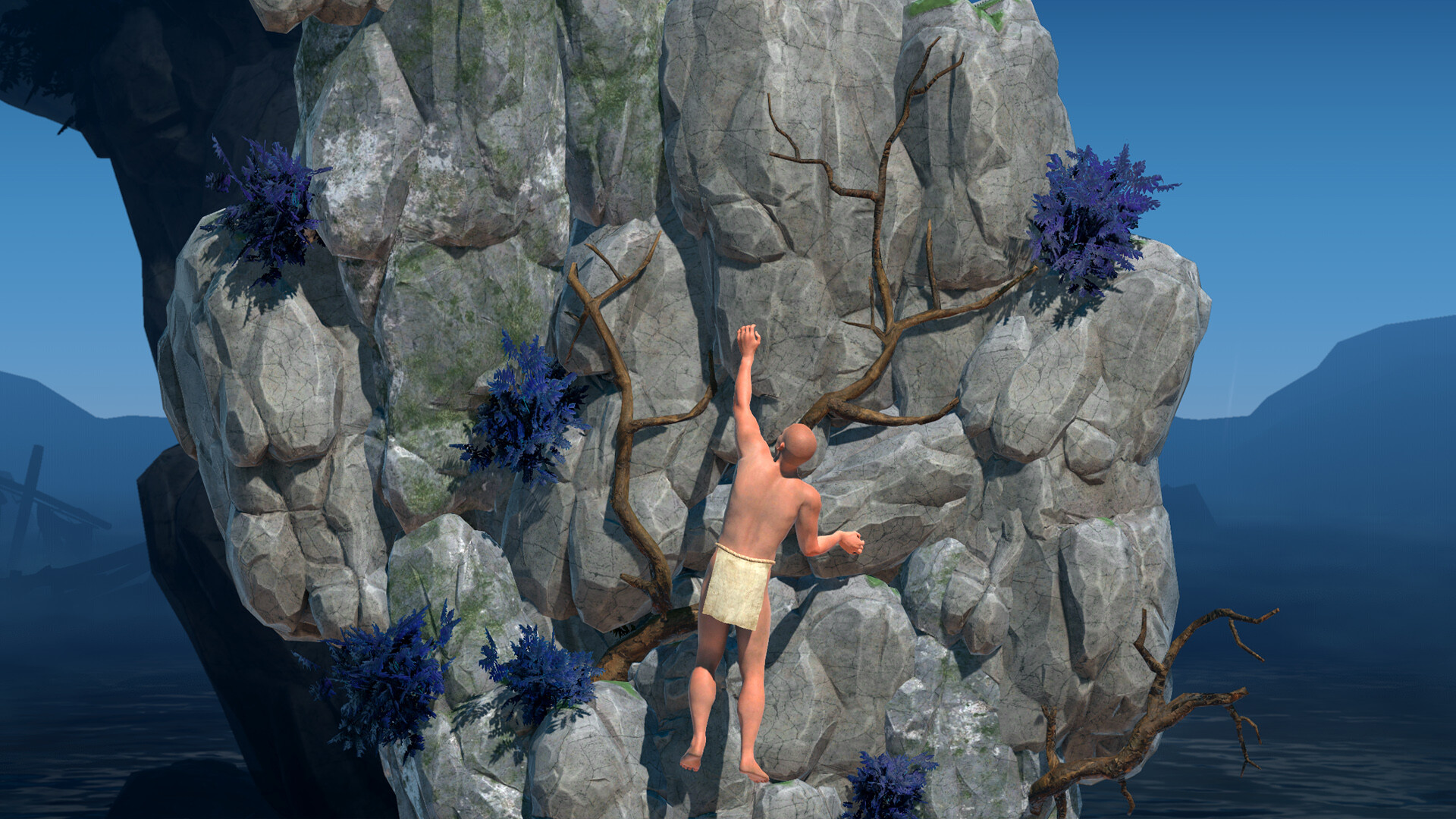 Как пройти a difficult game about climbing