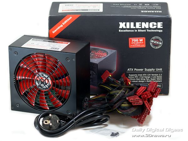 Блок питания xilence red wings xn054 700w обзор