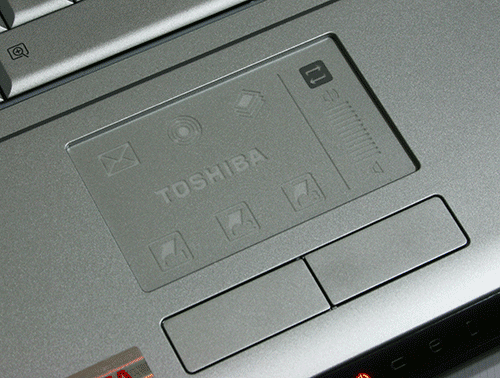  Toshiba Satellite X200. Сенсорная панель, устройство считывания отпечатков пальцев 
