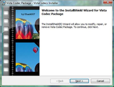 vistacodecpackage