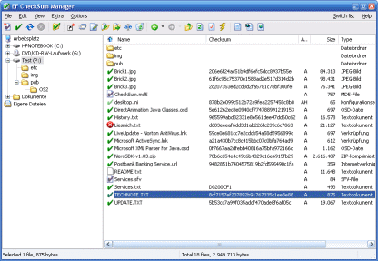 EF CheckSum Manager 23.10 download the new version for windows