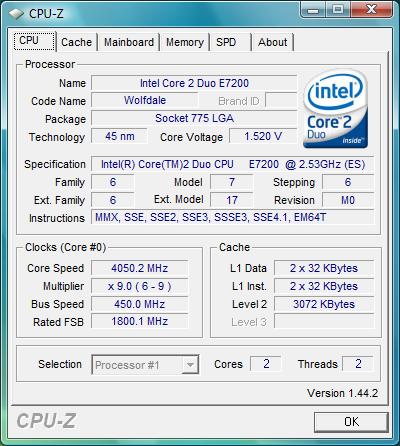  Intel E7200 