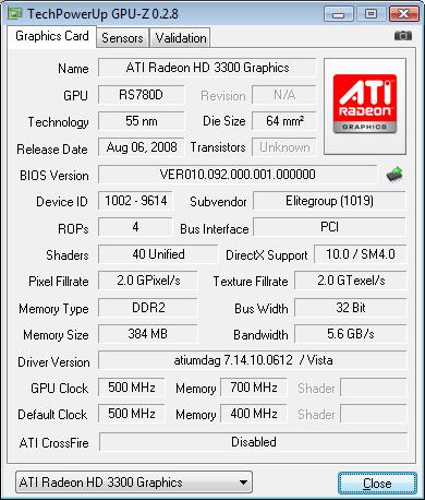  AMD 790GX GPU-Z 