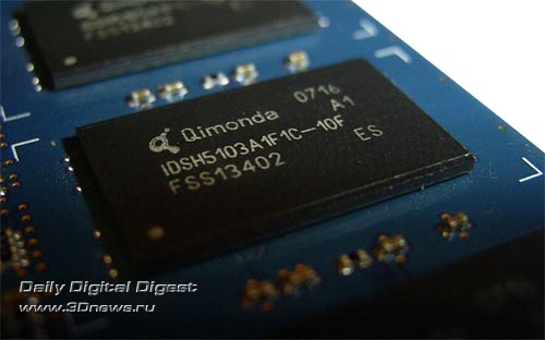  Qimonda PC3-8500 чип 