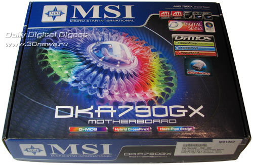 MSI DKA790GX коробка