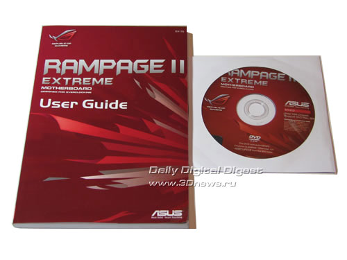  ASUS Rampage II Extreme комплектация 3 