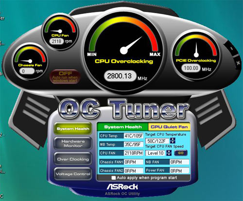 ASRock X58 SuperComputer OC Tuner