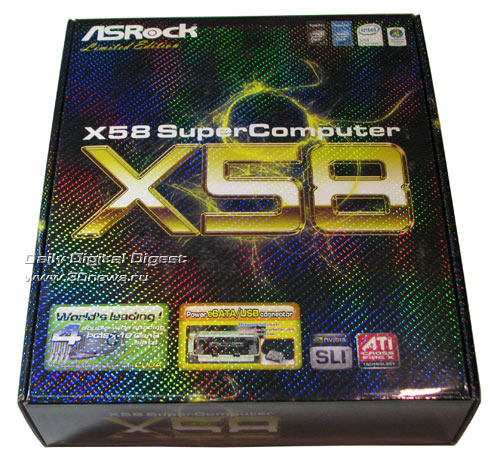 ASRock X58 SuperComputer упаковка