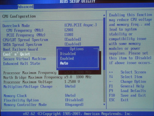 ASRock K10N780SLIX3-WiFi CPU