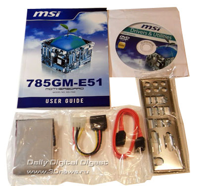  MSI X58 Pro комплектация 1 