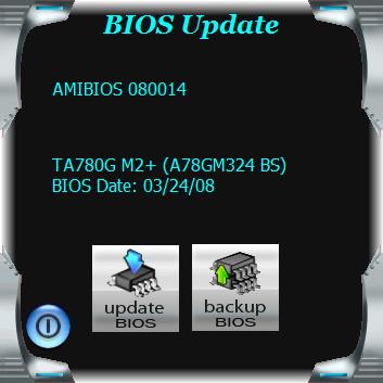 Biostar TA785GE-128M BIOS Update