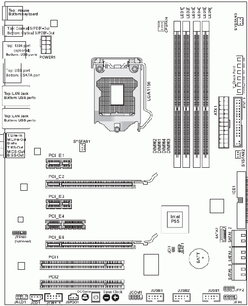  MSI P55-GD65 схема 