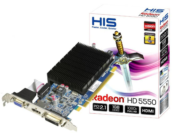 HIS Radeon HD 5550