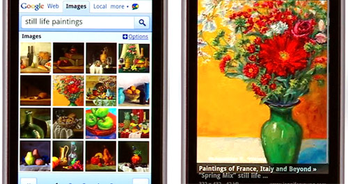 Google Image Search for mobile