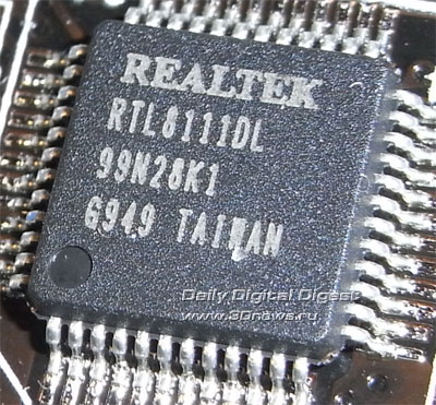  ASRock P55 Deluxe3 сетевой контроллер 1 