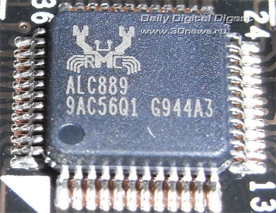  MSI P55-GD85 звуковой контроллер 