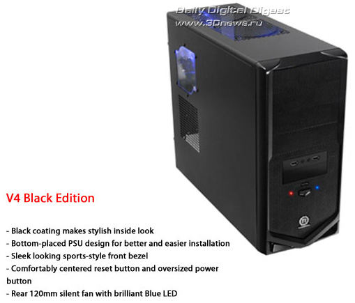 Thermaltake V4 Black Edition Thermaltake V4 Black Edition