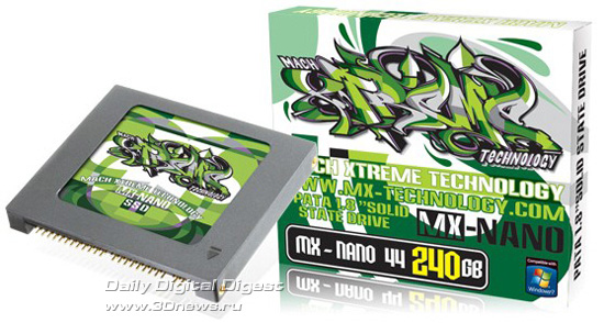 Mach Xtreme 240GB MX-NANO 44 SSD Mach Xtreme 240GB MX-NANO 44 SSD