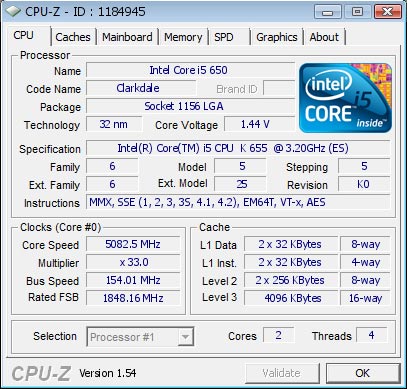 Core i5-655K