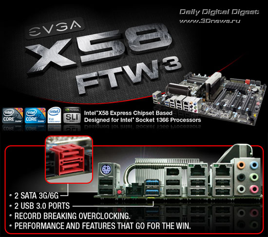 EVGA X58 FTW3 EVGA X58 FTW3