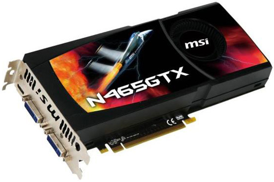 MSI N465GTX-M2D1G MSI N465GTX-M2D1G