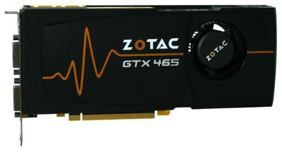 Zotac GeForce GTX 465 Zotac GeForce GTX 465