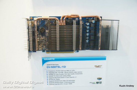 GIGABYTE GV-N98TSL-1GI GIGABYTE GV-N98TSL-1GI