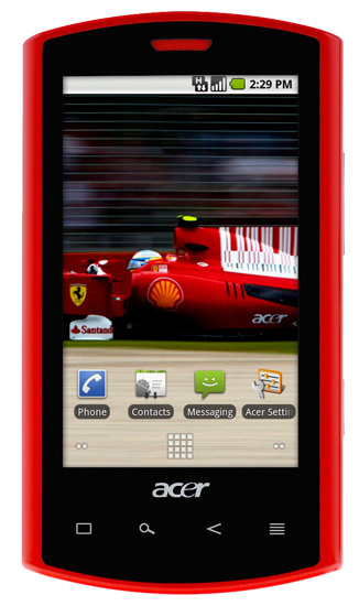 Acer представляет Liquid E Ferrari
