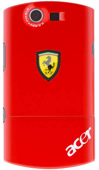 Computex 2010: смартфон-болид Liquid E Ferrari от Acer