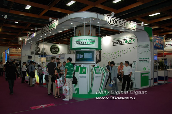 Computex 2010: стенд компании PocketBook Global