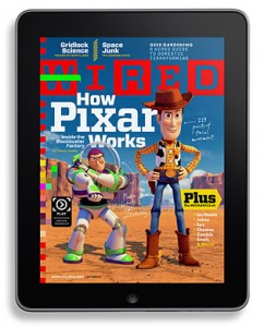 Электронный журнал Wired на iPad