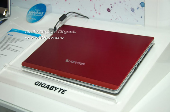 Computex 2010: ноутбуки GIGABYTE