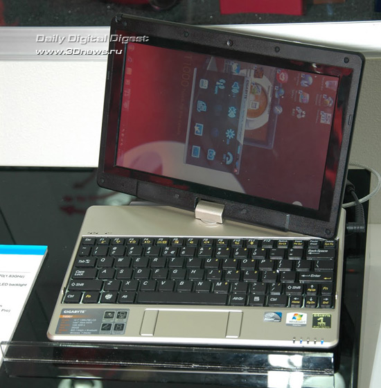 Computex 2010: ноутбуки GIGABYTE