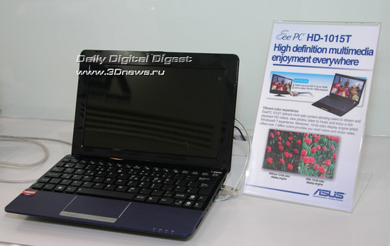 Computex 2010: ноутбуки и нетбуки ASUS