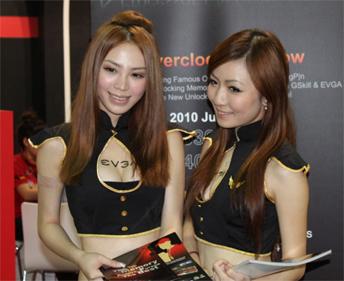 Computex 2010: самые симпатичные девушки
