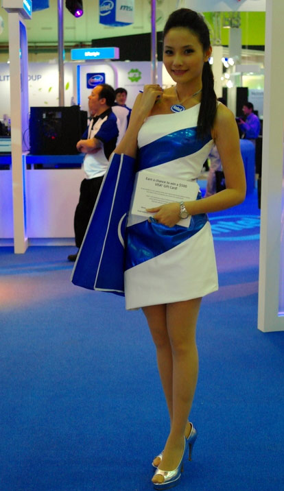 Computex 2010: самые симпатичные девушки