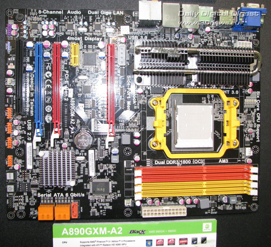 ECS Black Series A890GXM-A2 ECS Black Series A890GXM-A2