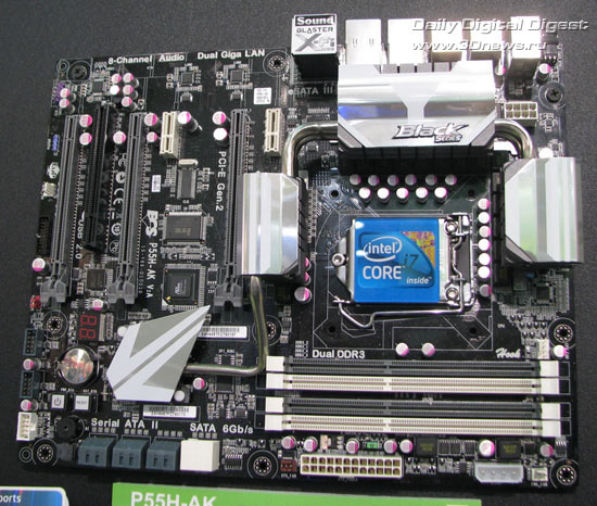 ECS Black Series P55H-AK ECS Black Series P55H-AK