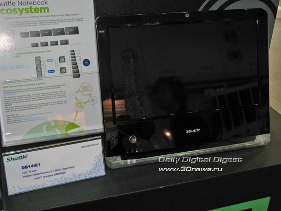 Computex 2010: маленькие компьютеры Shuttle
