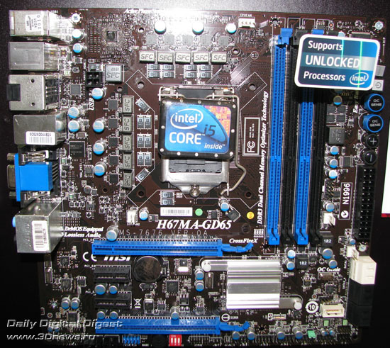 MSI H67MA-GD65 MSI H67MA-GD65