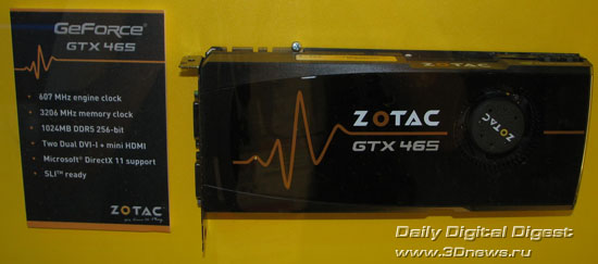 Zotac GeForce GTX 465 Zotac GeForce GTX 465