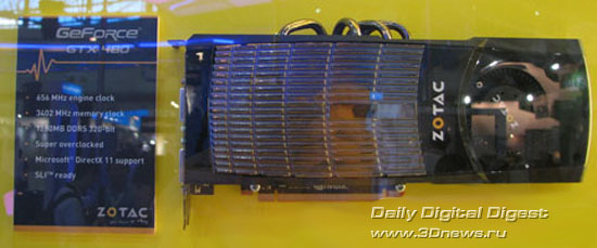 Zotac GeForce GTX 480 Zotac GeForce GTX 480
