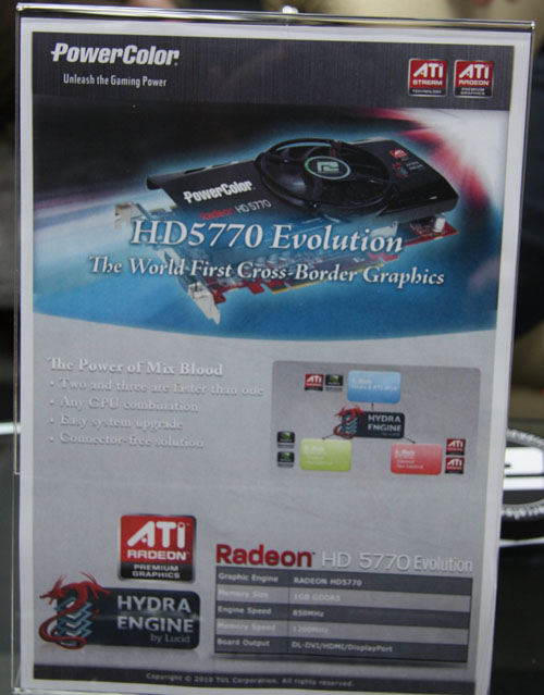 PowerColor Radeon HD 5770 Evolution PowerColor Radeon HD 5770 Evolution