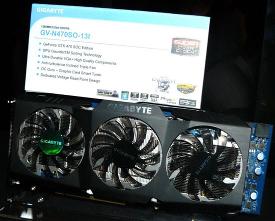 GIGABYTE GV-N470SO-13I GIGABYTE GV-N470SO-13I