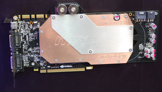 MSI N480GTX HydroGen MSI N480GTX HydroGen