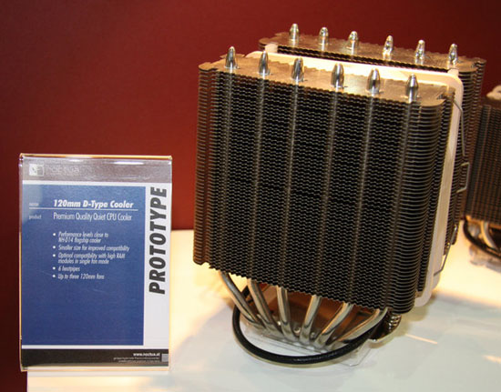 Noctua 120mm D-Type Cooler Prototype Noctua 120mm D-Type Cooler Prototype