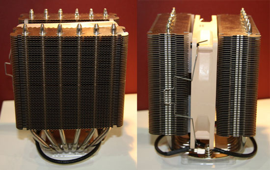 Noctua 120mm D-Type Cooler Prototype Noctua 120mm D-Type Cooler Prototype