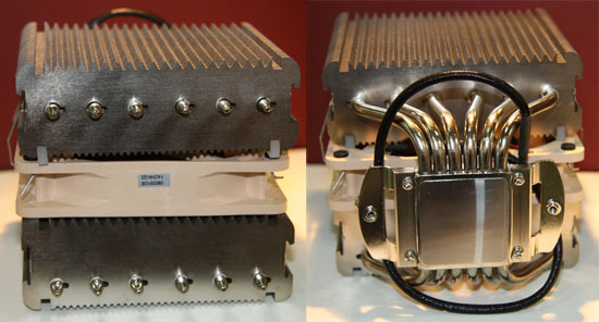 Noctua 120mm D-Type Cooler Prototype Noctua 120mm D-Type Cooler Prototype