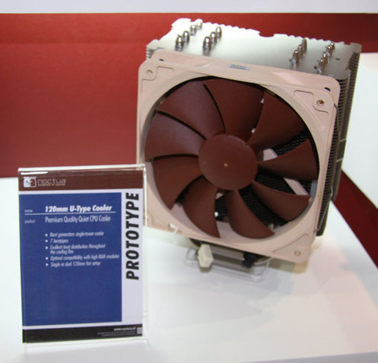 Noctua 120mm U-Type Cooler Prototype Noctua 120mm U-Type Cooler Prototype